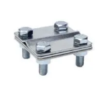 Соединитель «прут/полоса» с раздельной пластиной DKC NG3101ZC Ø8-10мм из оцинкованной стали