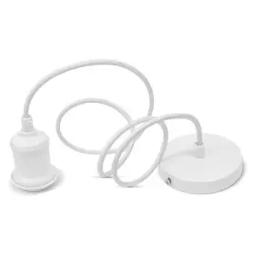 Металлический подвесной светильник Videx Е27 1,1м (VL-PD116IW) белый