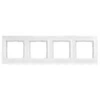 Четырехместная рамка Kontakt Simon Simon 54 Premium DR4/11 (белый)
