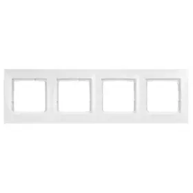 Чотиримісна рамка Kontakt Simon Simon 54 Premium DR4/11 (білий)