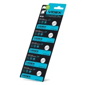 Литиевая батарейка Videx CR1220 (CR1220 5pc) 5 шт