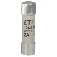 Запобіжник ETI 002625027 CH 10x38 gR-PV 2A 900V (50kA)