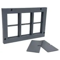 Рамка для підлогової коробки Kopos 8595568930781 PP 80/45/6 для 6-ти приладів