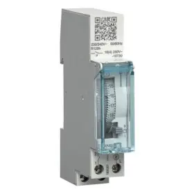 Аналоговий добовий таймер Hager EHN011 16А 1НВ резерв 120 годин