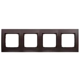 Чотиримісна рамка Kontakt Simon Simon 54 Premium DR4/46 (бронза)