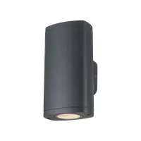 Вуличний світильник Kanlux 38883 ZEVI GU10 2x10 IP54 сірий