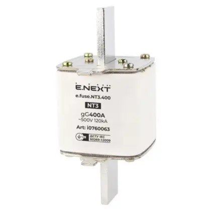 Плавкий предохранитель E.Next e.fuse.NT3.400 габарит 3 400А (i0760063)