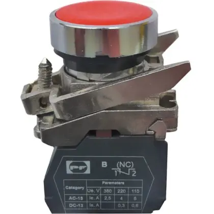 Кнопка Promfactor FP4-BA42 1NC красная (FP4-BA42) Кнопка Promfactor FP4-BA42 1NC красная (FP4-BA42)