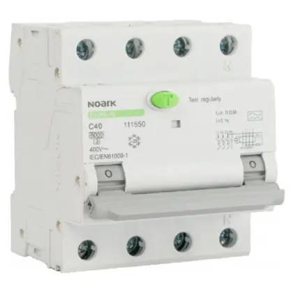 Дифавтомат NOARK Ex9NL-N 3P+N C32 A EU 6кА C 32А 300мА (111557) Дифавтомат NOARK Ex9NL-N 3P+N C32 A EU 6кА C 32А 300мА (111557)