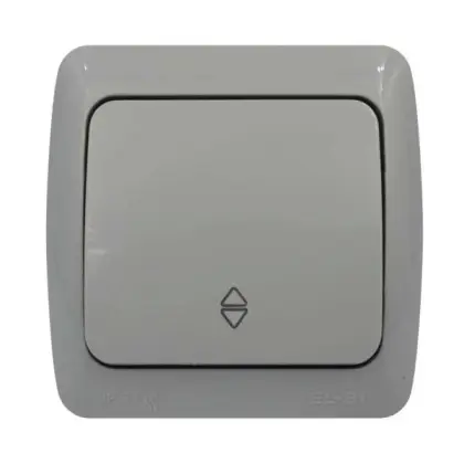 Выключатель EVA серый 1кл проходной IP54 ( 554-011500-209 ) Выключатель EVA серый 1кл проходной IP54 ( 554-011500-209 )