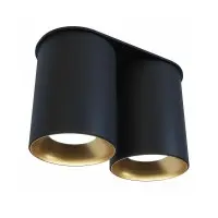 Точечный светильник Pikart 29700-2 BP_80_DUO GU10 2x60W IP20 Bl+Gold