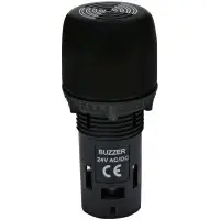 Зумер Eti EBUZ-024C 24В AC/DC чорний (4771638) Зумер Eti EBUZ-024C 24В AC/DC чорний (4771638)