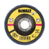 Лепестковый выгнутый шлифкруг по металлу DeWALT DT3310 80G 125х22,23мм Лепестковый выгнутый шлифкруг по металлу DeWALT DT3310 80G 125х22,23мм