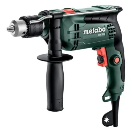 Ударная дрель Metabo SBE 650 9Нм 650Вт 0-2800об/мин ключевой патрон (600742000) Ударная дрель Metabo SBE 650 9Нм 650Вт 0-2800об/мин ключевой патрон (600742000)