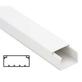 Короб із напрямними In-Liner, 150x60, довжина 2м, колір білий, DKC