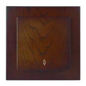 Выключатель Nilson Touran орех 1кл проходной ( 24271007 )