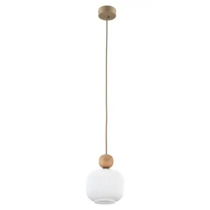Підвісний світильник, люстра TK Lighting 11049 Ballo E14 1x10W IP20 бежевий