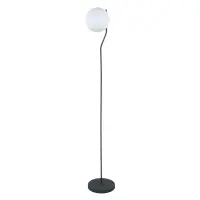 Торшер Italux FL-3300-1-BK Carimi E27 1x5W IP20 черный