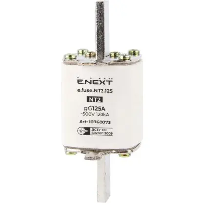 Плавкий предохранитель E.Next e.fuse.NT2.125 габарит 2 125А (i0760073)