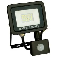 Світлодіодний прожектор Evrolight FM-01D-20 20Вт 6400К з датчиком руху (57040)