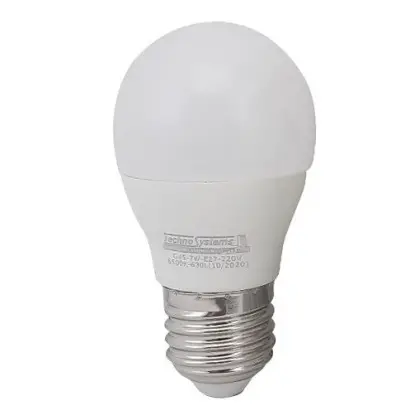 Светодиодная лампа TNSy LED ElectroGurt-G45-7W-E27-220V-6500K-740L GOLDEN (TNSy5000251)