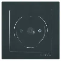 Розетка Nilson Touran черная TV ( 24221029 )