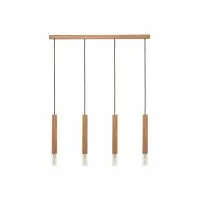 Подвесной светильник, люстра Zuma Line 5905316607910 Madera G9 4x28W IP20