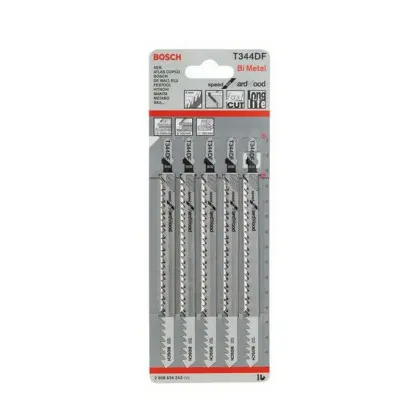 Лобзиковые пилки Bosch T344DF (5шт) Лобзиковые пилки Bosch T344DF (5шт)