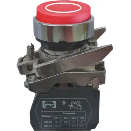 Кнопка Promfactor FP4-BL4322 1NC "O" красная (FP4-BL4322) Кнопка Promfactor FP4-BL4322 1NC "O" красная (FP4-BL4322)