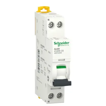 Автоматический выключатель Schneider Electric Acti9 A9P54606 1P+N 6А C 6кА