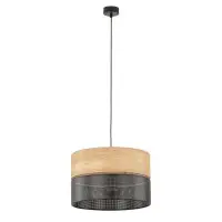 Підвісний світильник, люстра TK Lighting 4799 Nicol E27 1x15W IP20 чорний