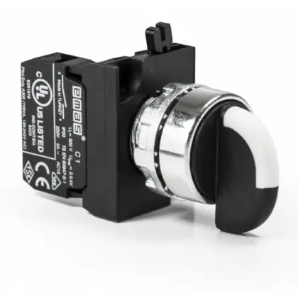 Переключатель EMAS CM101S32 2-0-1 без фиксации (2НО) Переключатель EMAS CM101S32 2-0-1 без фиксации (2НО)