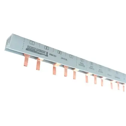 Соединительная шина TNSy PIN101 1Р 80/100А 15мм² 54М 1000мм (TNSy5502955) Соединительная шина TNSy PIN101 1Р 80/100А 15мм² 54М 1000мм (TNSy5502955)