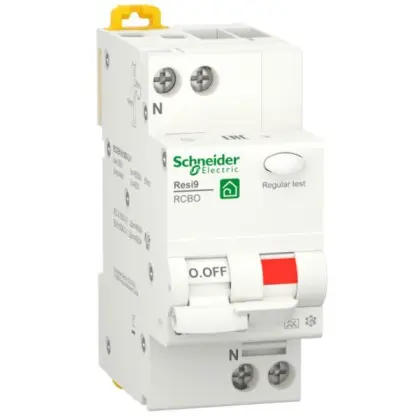 Дифференциальный автомат Schneider Electric R9D25616 RESI9 6кА 1P+N 16A C 30мА АC
