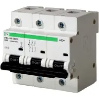 Автомат електричний Promfactor ECO FB1-125 3P D 50A 10кА (FB1D30050) Автомат електричний Promfactor ECO FB1-125 3P D 50A 10кА (FB1D30050)