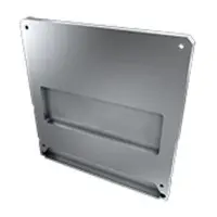 Заглушка Lumines для типу LARGO M2 без отвору срібло