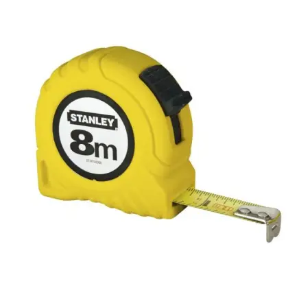 Вимірювальна рулетка Stanley Global tape 8мх25мм