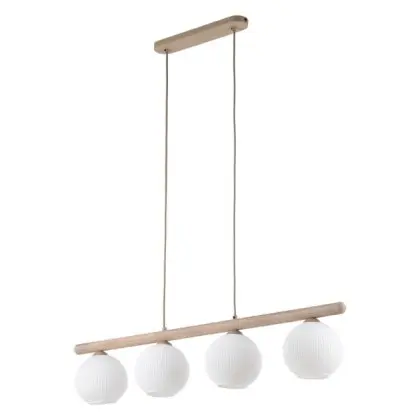 Подвесной светильник, люстра TK Lighting 11080 Virlo E14 4x10W IP20 бежевый