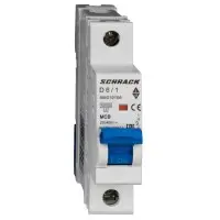 Автоматичний вимикач Schrack AM019106 10кА 6А 1P х-ка D
