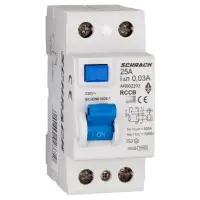 ПЗВ Schrack 10кА/30мА 1Р+N 25А тип AC