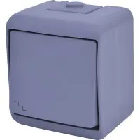 Вимикач прохідний Eti Hermetics VHE-3-SR IP54 сірий (4668062)