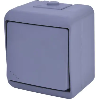 Выключатель проходной Eti Hermetics VHE-3-SR IP54 серый (4668062)