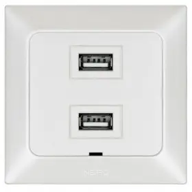 Розетка USB NE-AD ARAS 93-110-72 2 TYPE-A белая