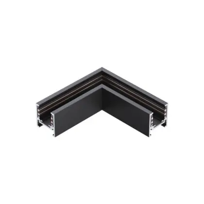 З'єднувач кутовий Kloodi KDMG-SLIM-TRN ZM 90 BK 48V чорний