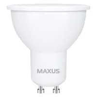 Світлодіодна лампа Maxus MR16 GU10 7Вт 3000K 220В (1-LED-721) Світлодіодна лампа Maxus MR16 GU10 7Вт 3000K 220В (1-LED-721)