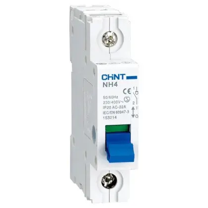 Модульный выключатель нагрузки Chint NH4 1P 32A (398037) Модульный выключатель нагрузки Chint NH4 1P 32A (398037)