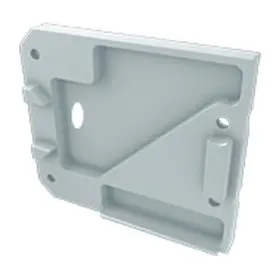 Заглушка Lumines для типу UNICO з отвором права білий