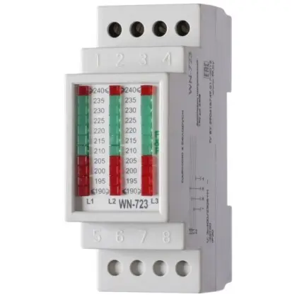 Вольтметр F&F WN-723 3х400В+N Вольтметр F&F WN-723 3х400В+N