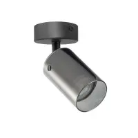 Светильник поворотный, спот Goldlux 328304 Smoky GU10 1x10W IP20 Черный