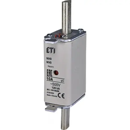 Предохранитель ETI NH 0/gG 160A 500В KOMBI (4183216)